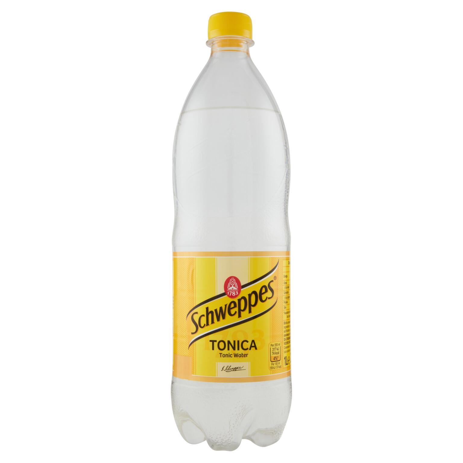 Tonica Schweppes in bottiglia 1l