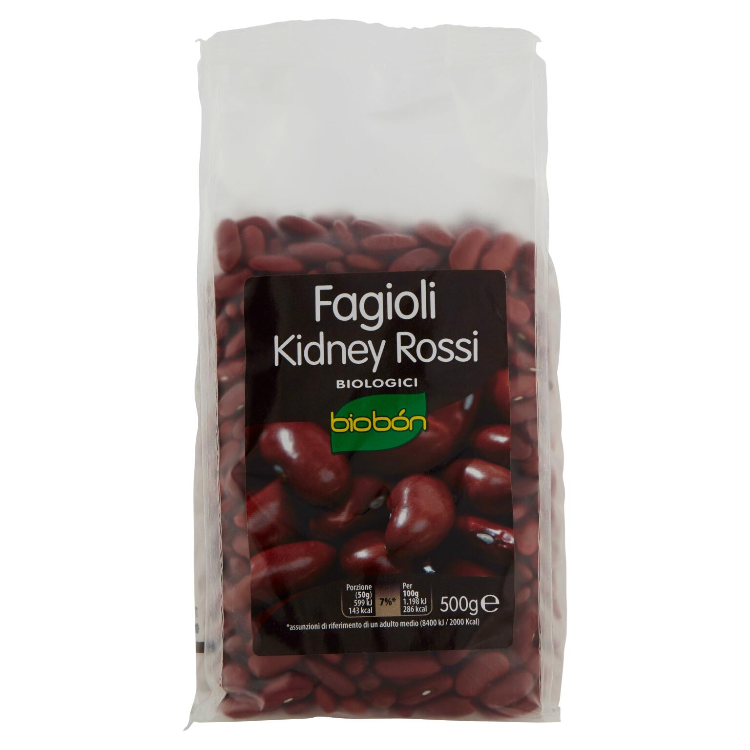 Fagioli Kidney rossi 500g Biobon