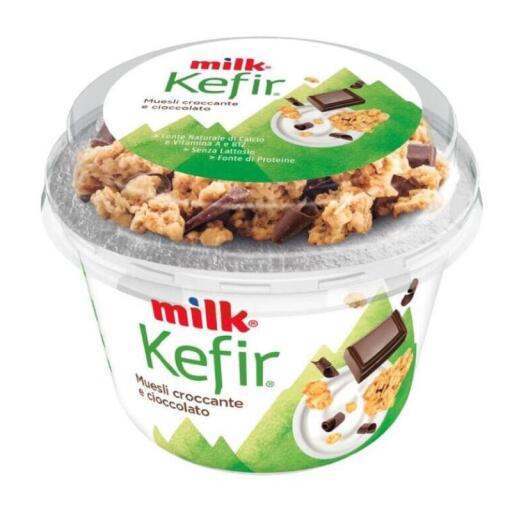 Milk Kefir Mix 160g Muesli Croccante e Cioccolato