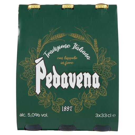 Birra Pedavena"tradizione italiana"3x33cl