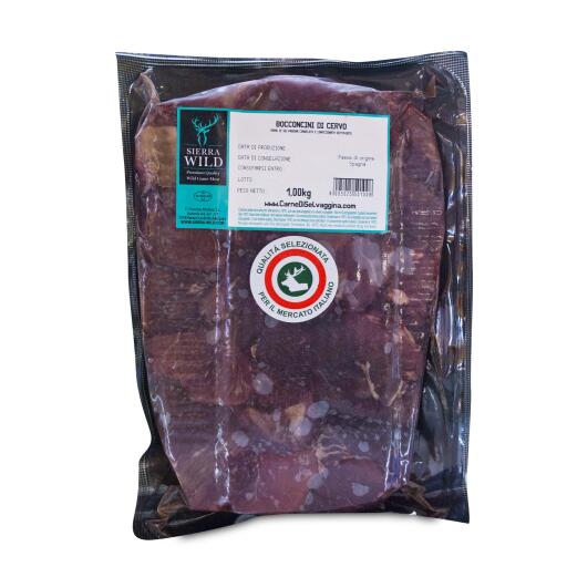 Polpa di cervo 1Kg Congelato