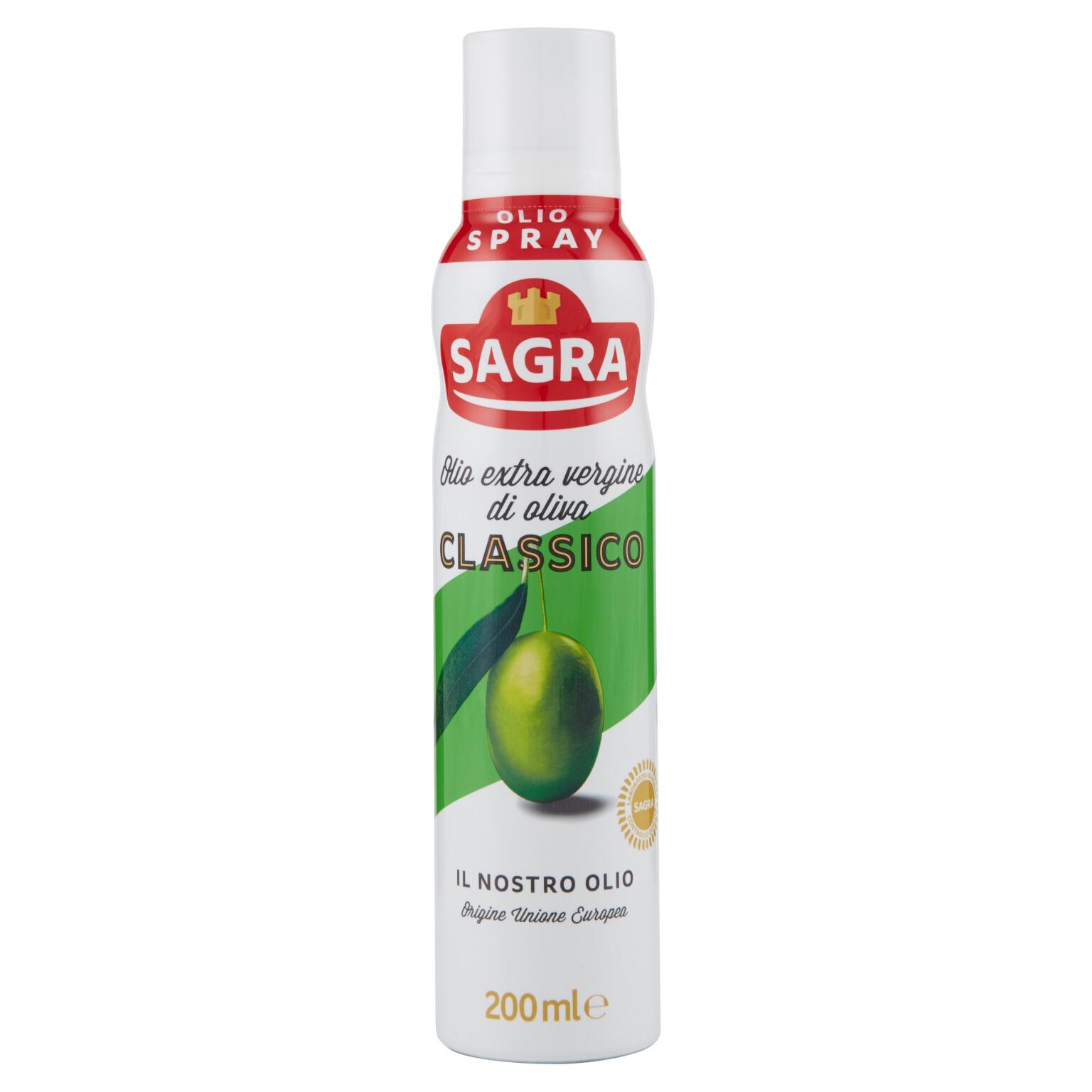 Olio Evo Spray classico 200ml Sagra