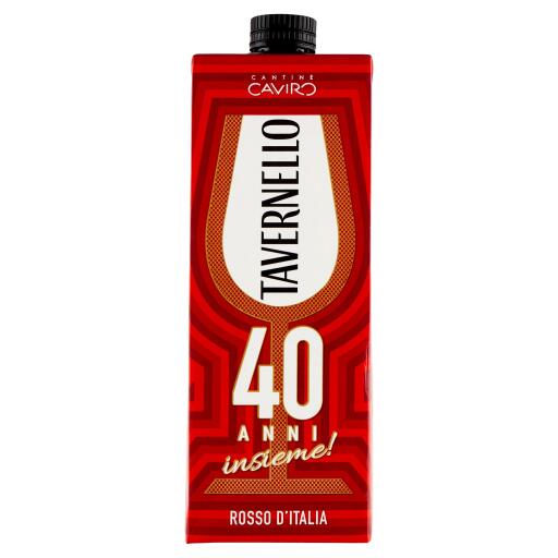 Vino rosso Tavernello brick 1L