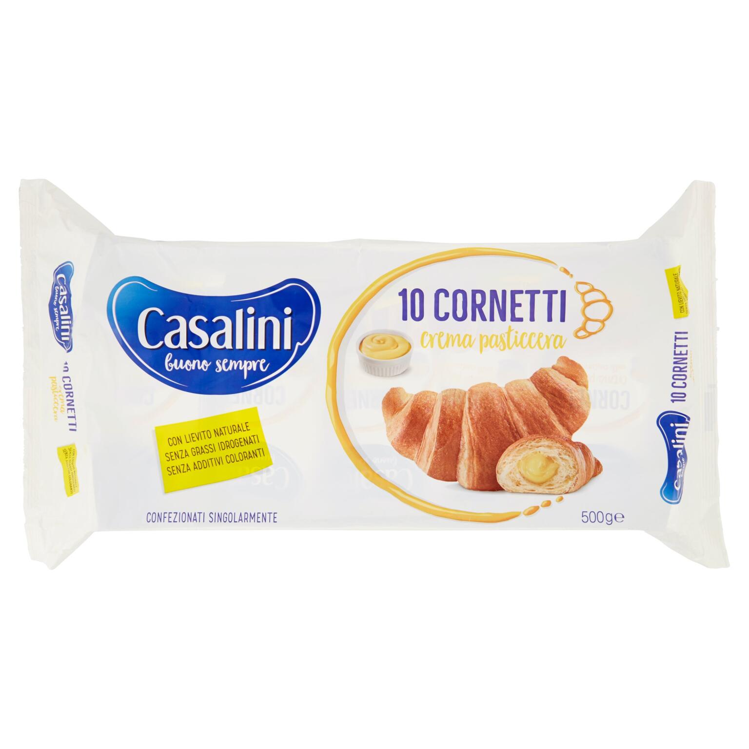 Croissant Crema 10pz 500g Casalini