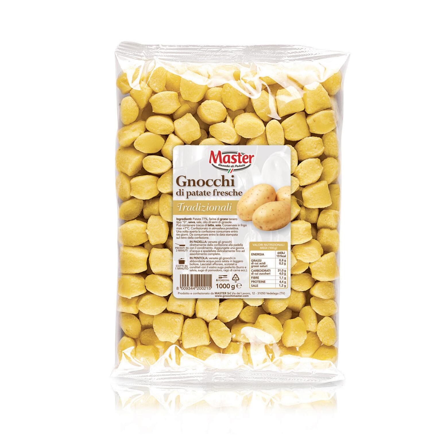 Gnocchi di patate 1Kg Master