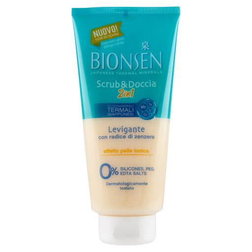 Scrub doccia zenzero 250ml Bionsen