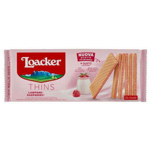 Wafer lampone e yogurt 150g Loacker