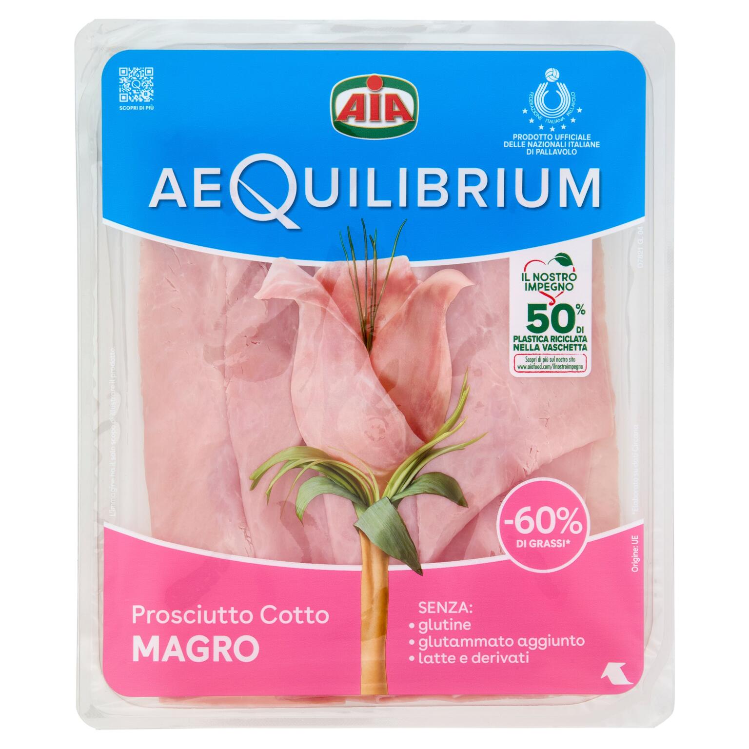 Prosciutto Cotto Magro 100g Aequilibrium