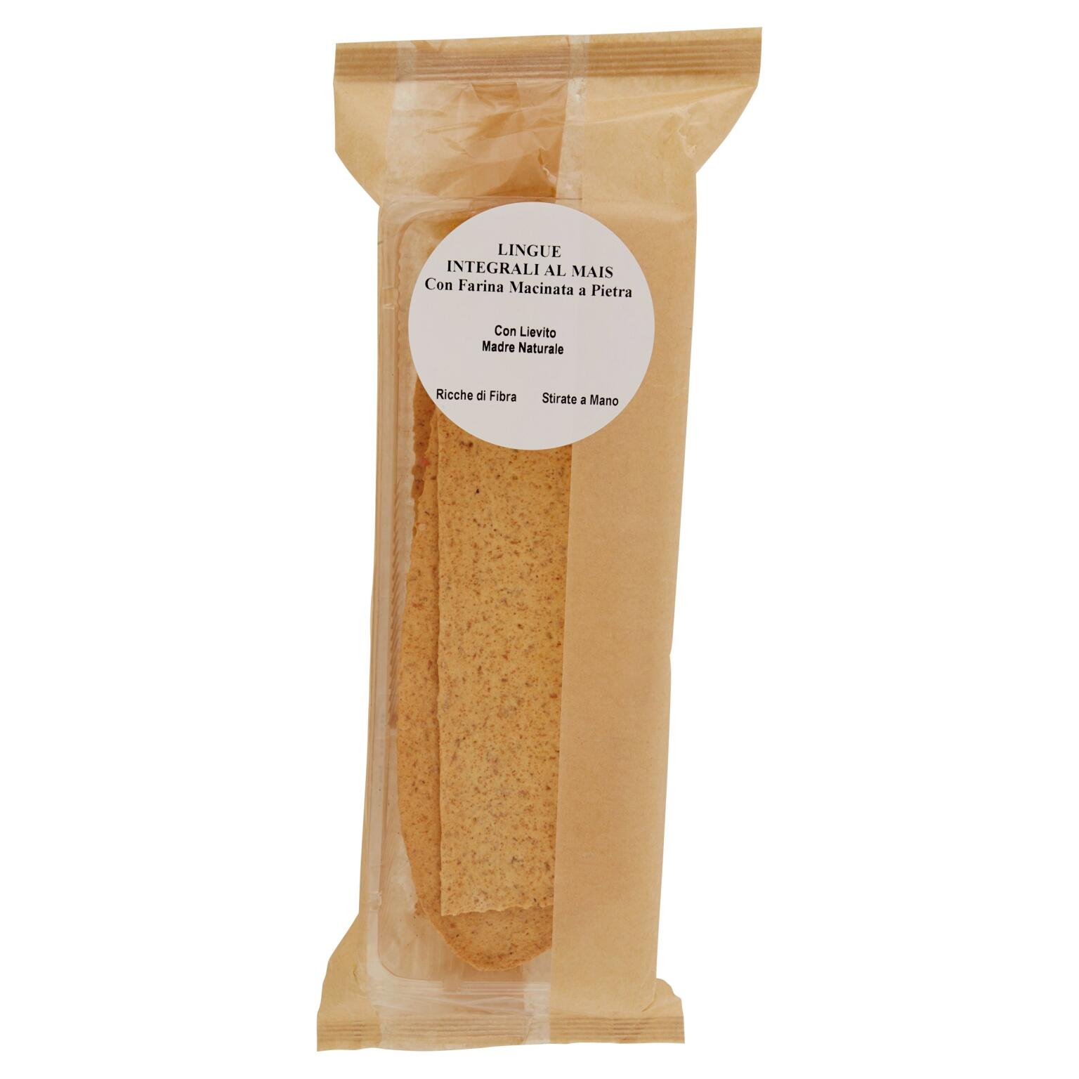 Lingue con farina integrale e farina di mais 150g De Mori