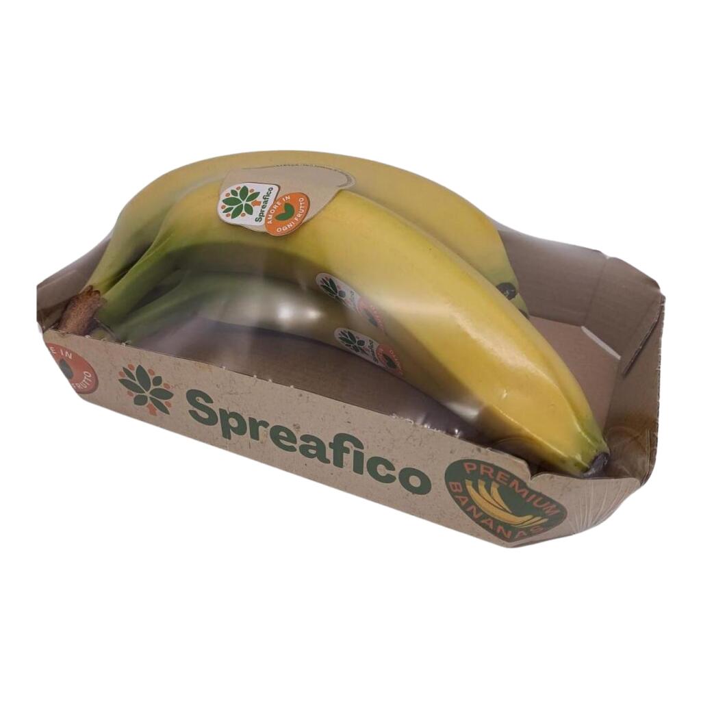 Bio banane vassoio 700g