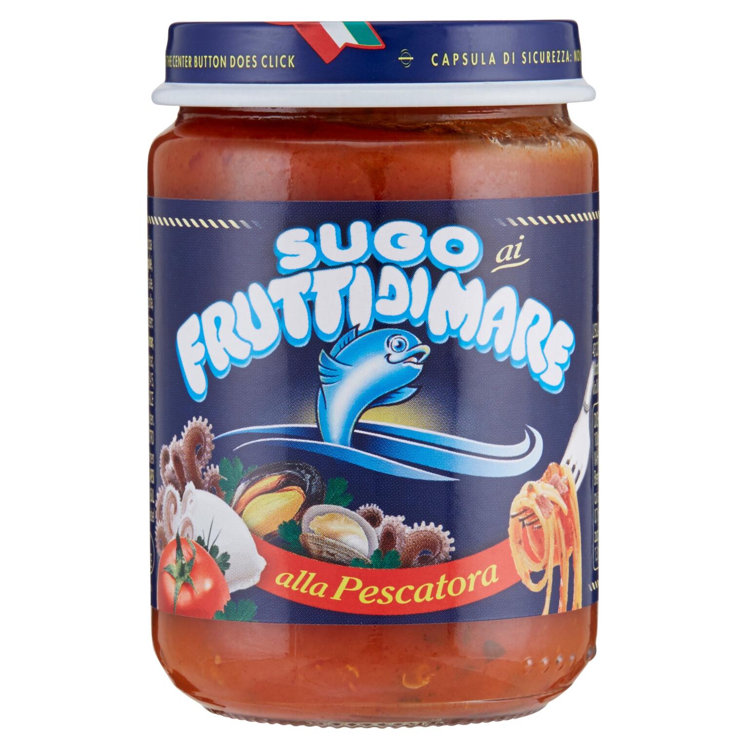 Sugo ai frutti di mare alla pescatora 130g L'Isola D'Oro
