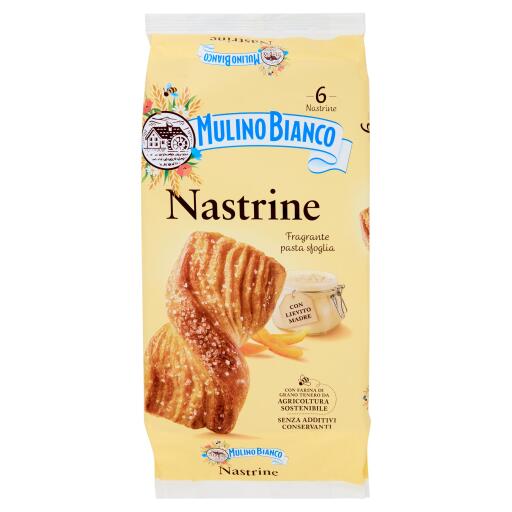 Nastrine 6 pezzi 240g Mulino Bianco