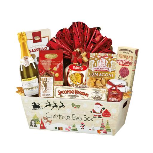 Cesto Natalizio Umberto 10 pezzi Re Regalo