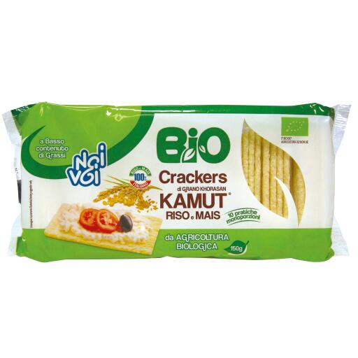 Cracker Kamut, riso e mais BIO 150g Noi&Voi