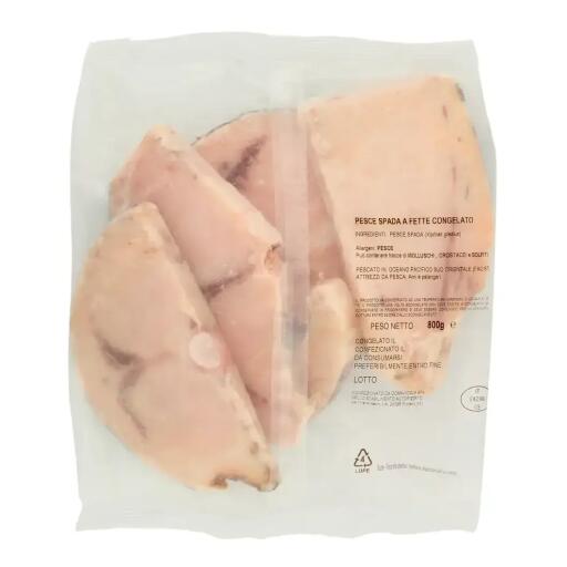 Pesce spada a fette da 800g