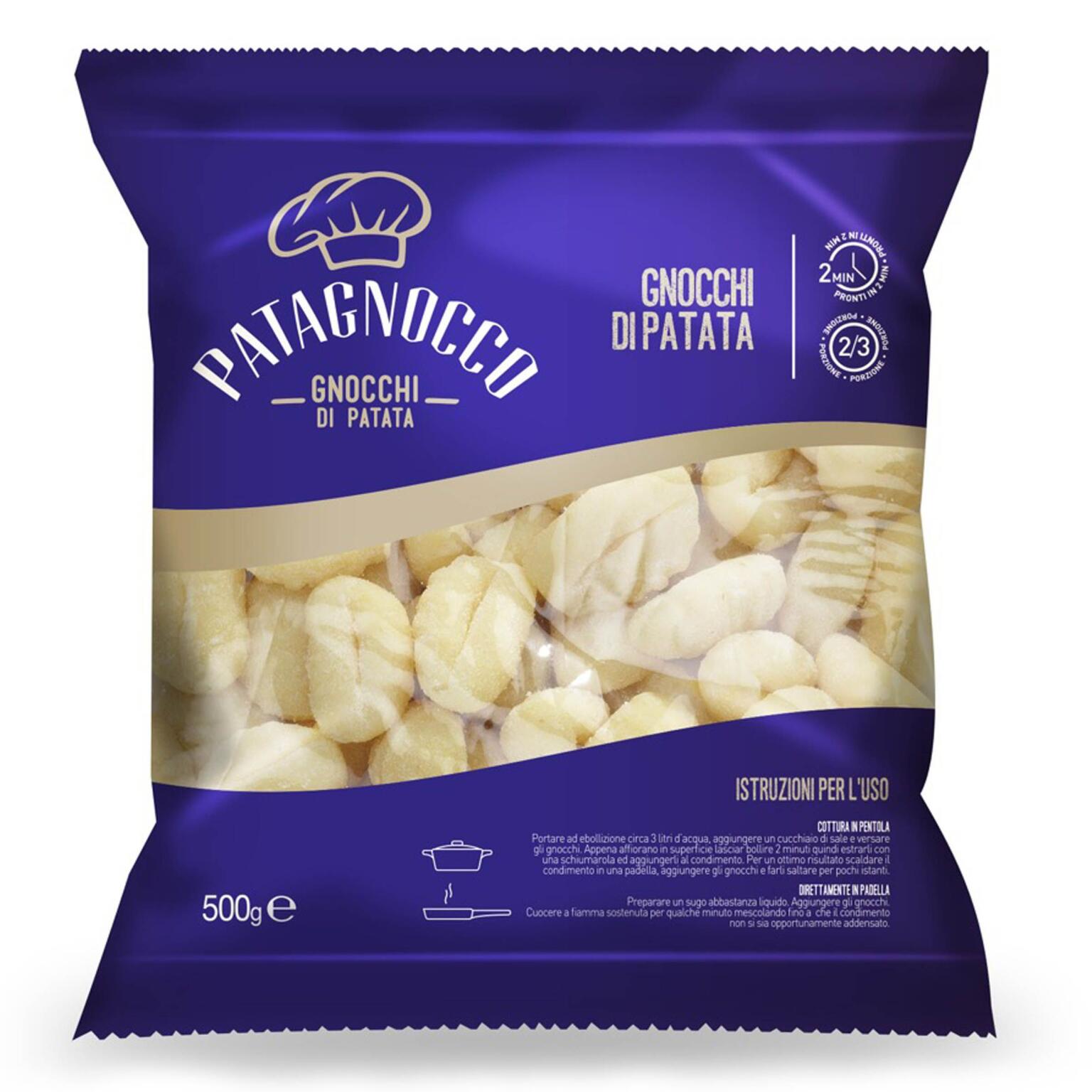 Gnocchi di patata 500g Patagnocco