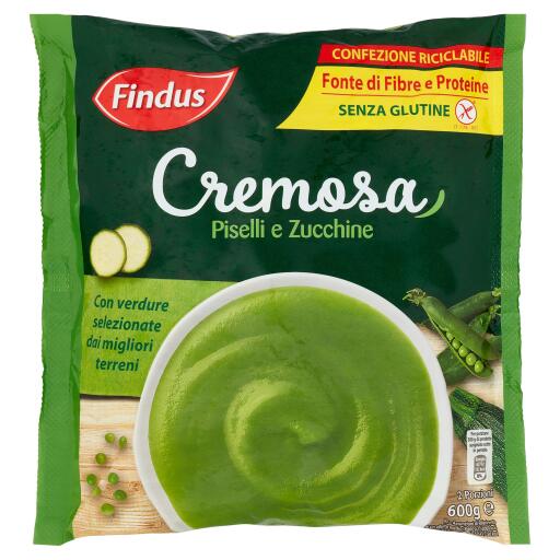 Cremosa Piselli e Zucchine 600g Findus