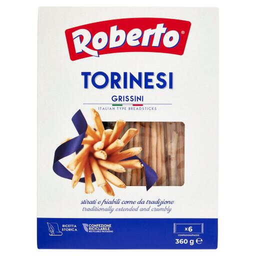 Grissini Torinesi 360g Italian Breadsticks Roberto