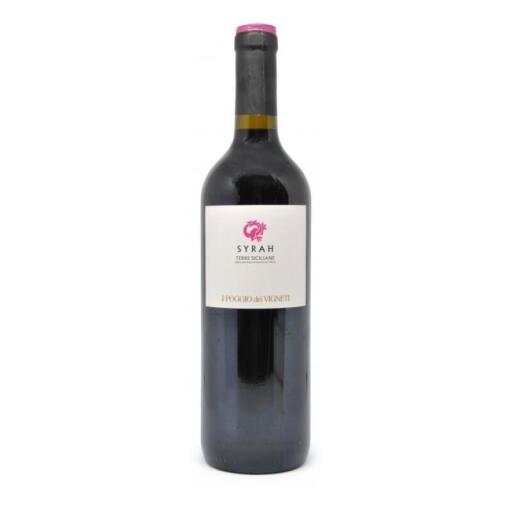 Syrah Terre Sicilane Igt 12,5° cl75 Il Poggio dei Vigneti