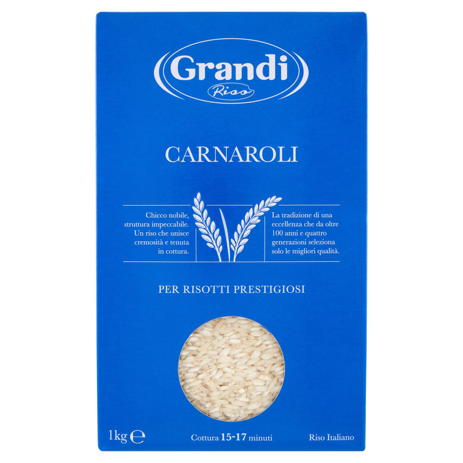 Riso carnaroli 1kg sottovuoto