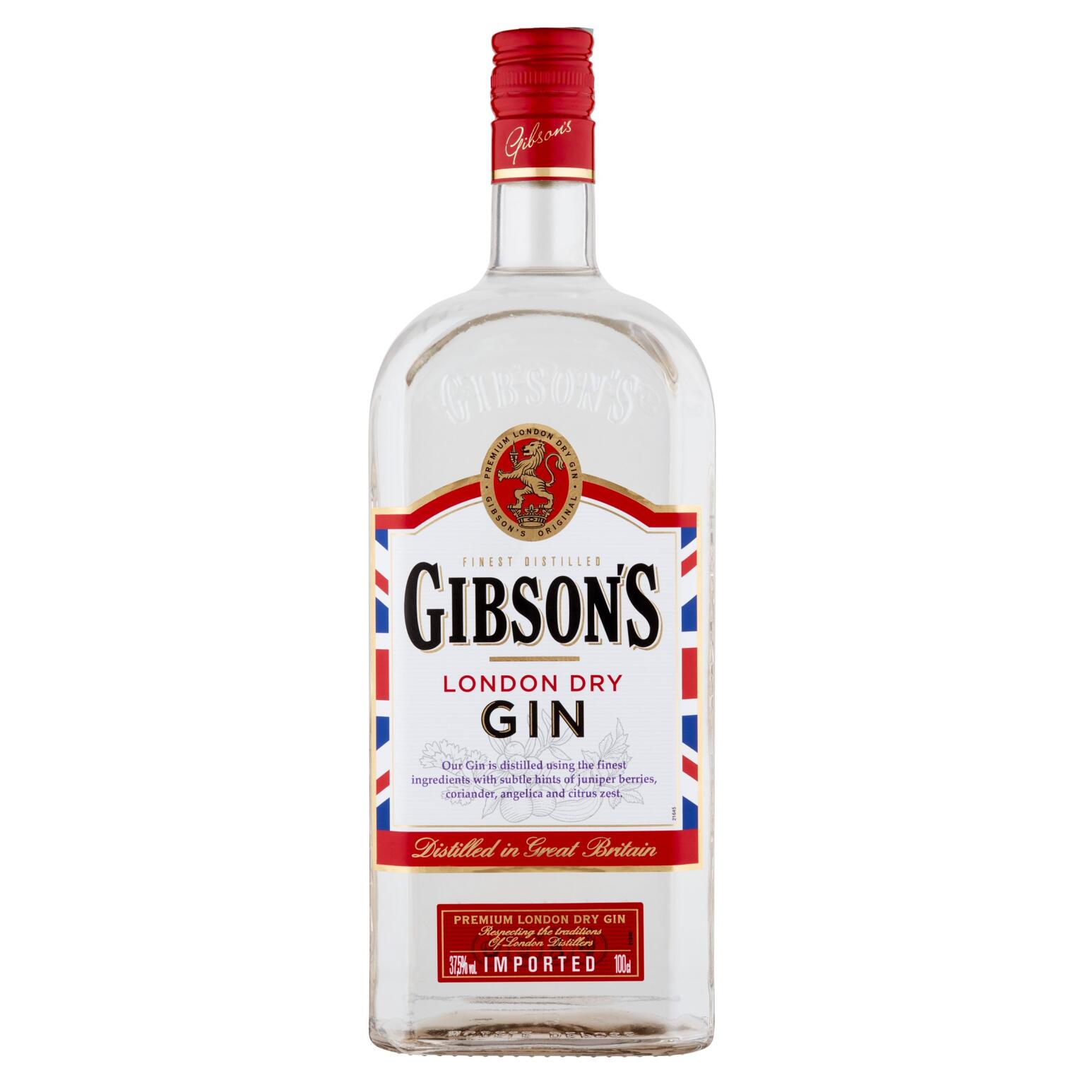 Gin Gibson's London Dry 37,5° 1l
