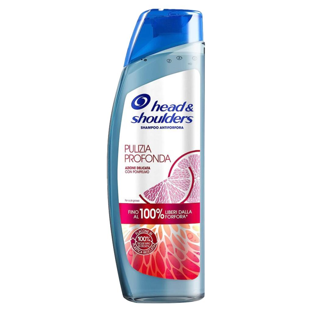 Shampoo Head & Shoulders pulizia profonda azione delicata con pompelmo da 250ml