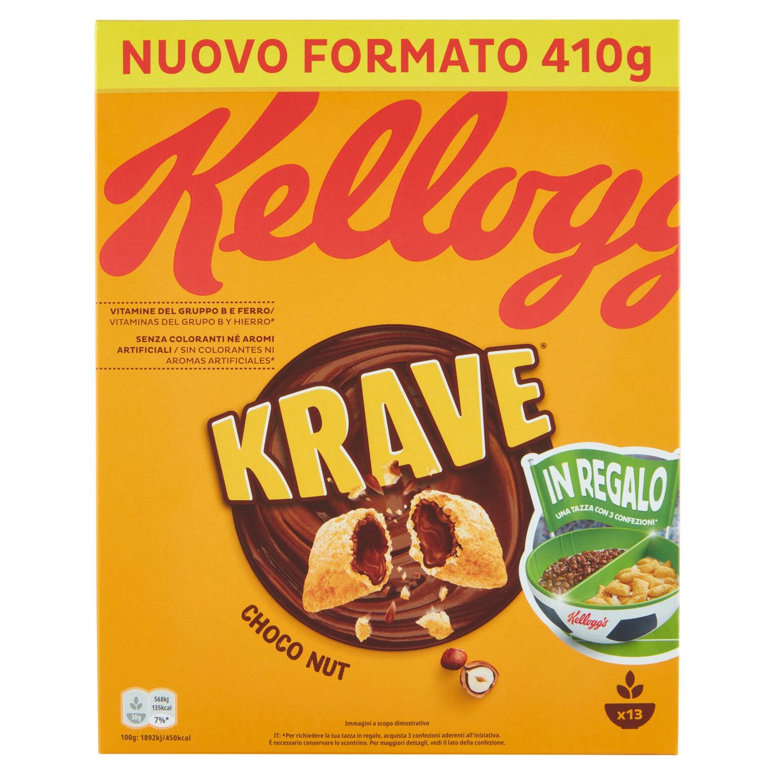 Choco Krave nut 410g Kellog's
