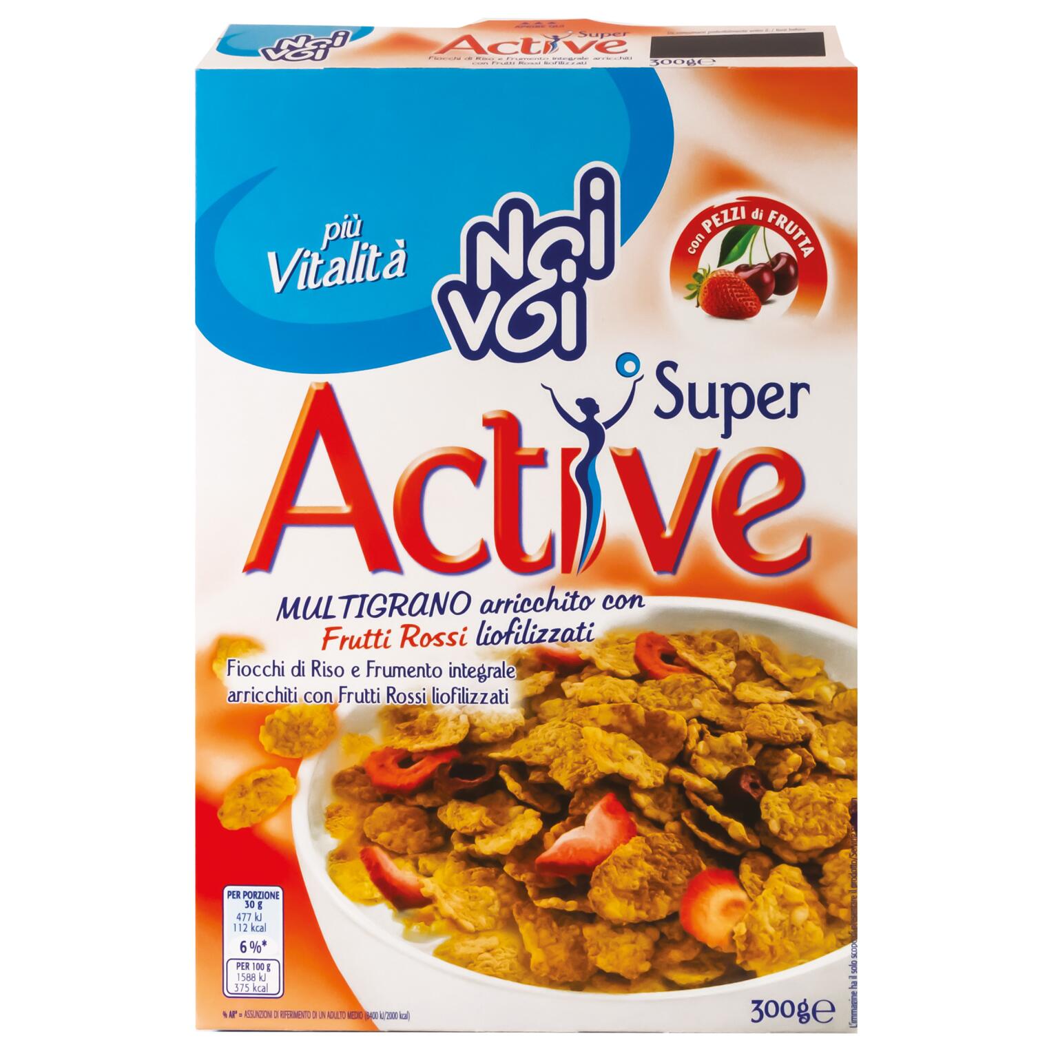 Super Active frutti rossi 300g Noi&Voi