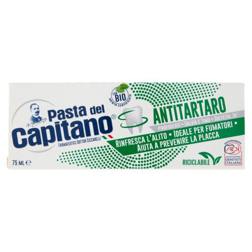 Dentifricio antitartaro 75ml Pasta Del Capitano