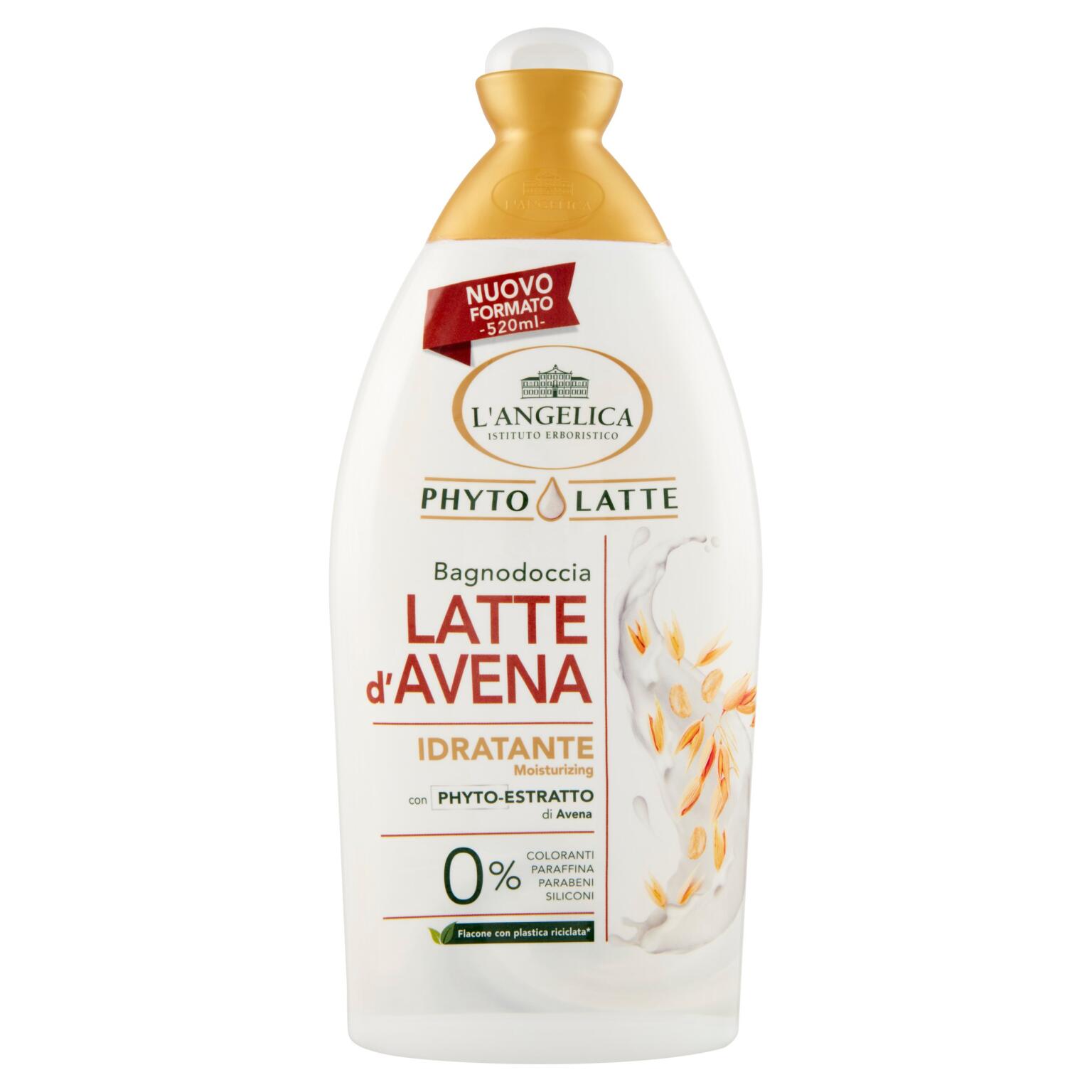 Bagnodoccia Latte avena 520ml L'Angelica