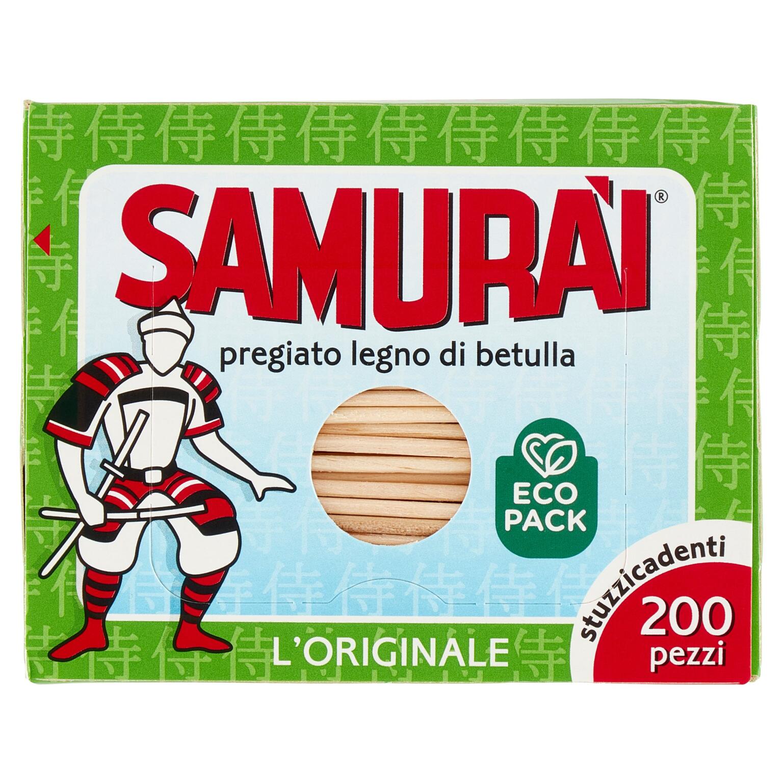 Stuzzicadenti samurai 200 pezzi