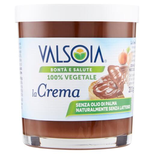 Crema vegetale ricca di fibra spalmabile 200g Valsoia