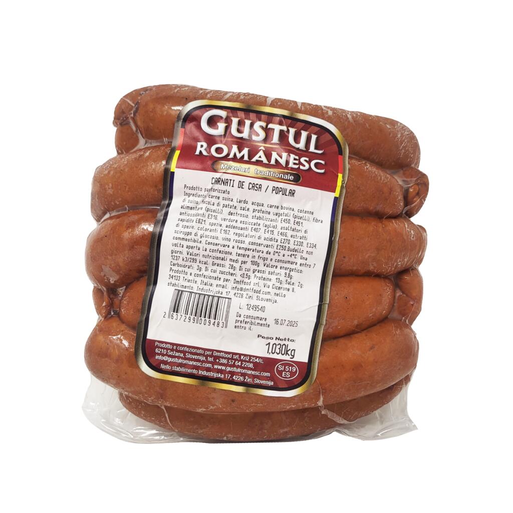 Carnati de casa 1KG circa Gustul