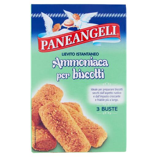 Ammoniaca per Biscotti 27g Pane Angeli