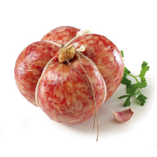 Cotechino a boccia fresco da cuocere fatto a mano sottovuoto peso 900g Fattoria Novella Sentieri
