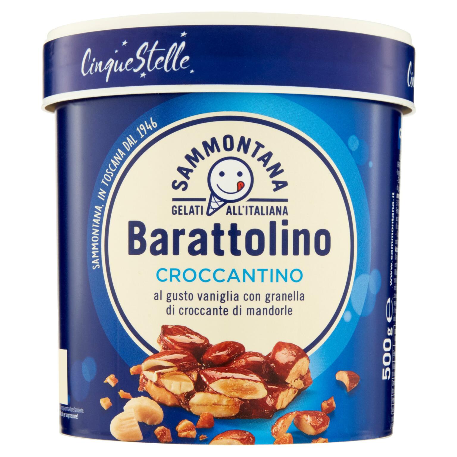 Barattolino Classico Croccantino 500g Sammontana