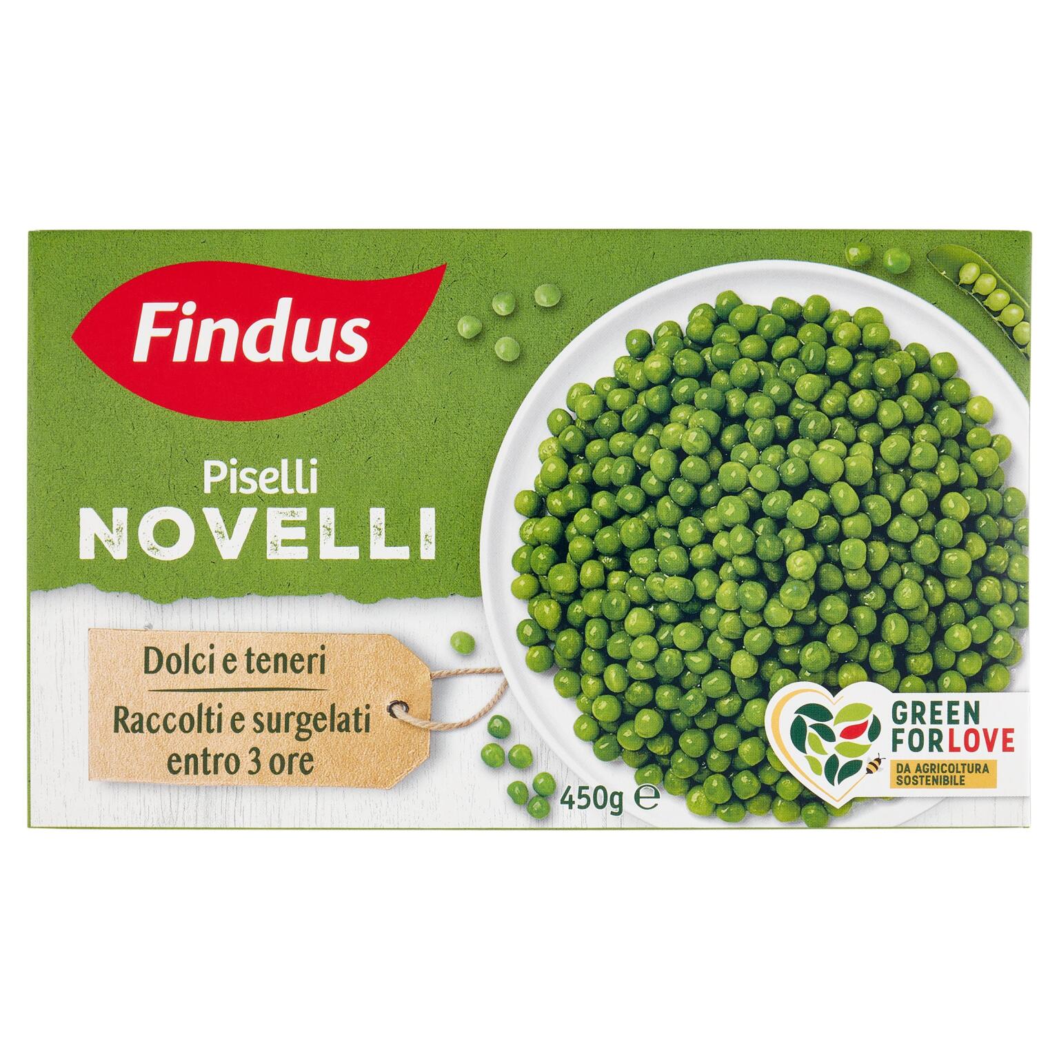 Piselli Novelli 450g Findus
