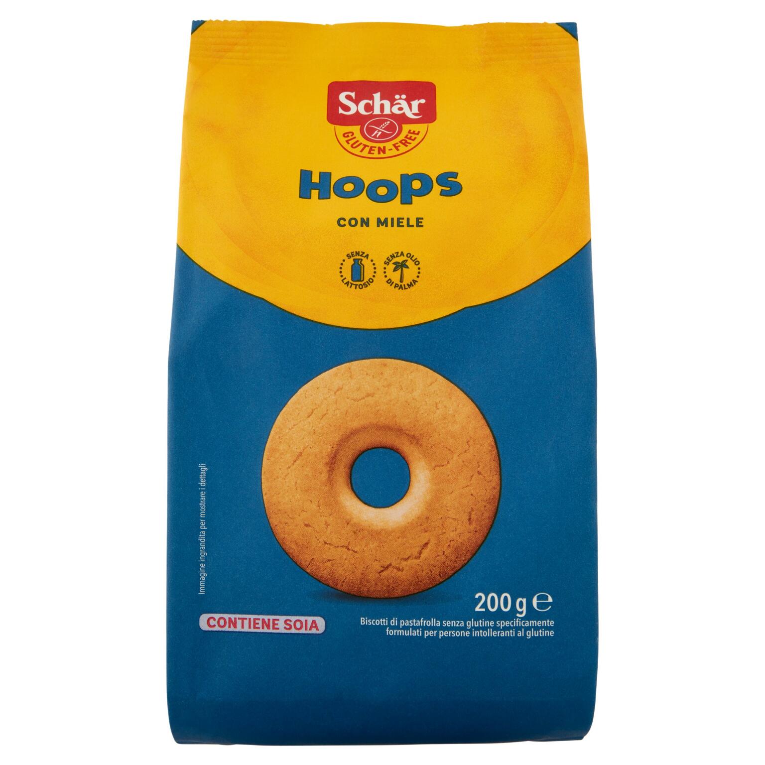 Biscotti frollino hoops 200g Dr.shar senza glutine