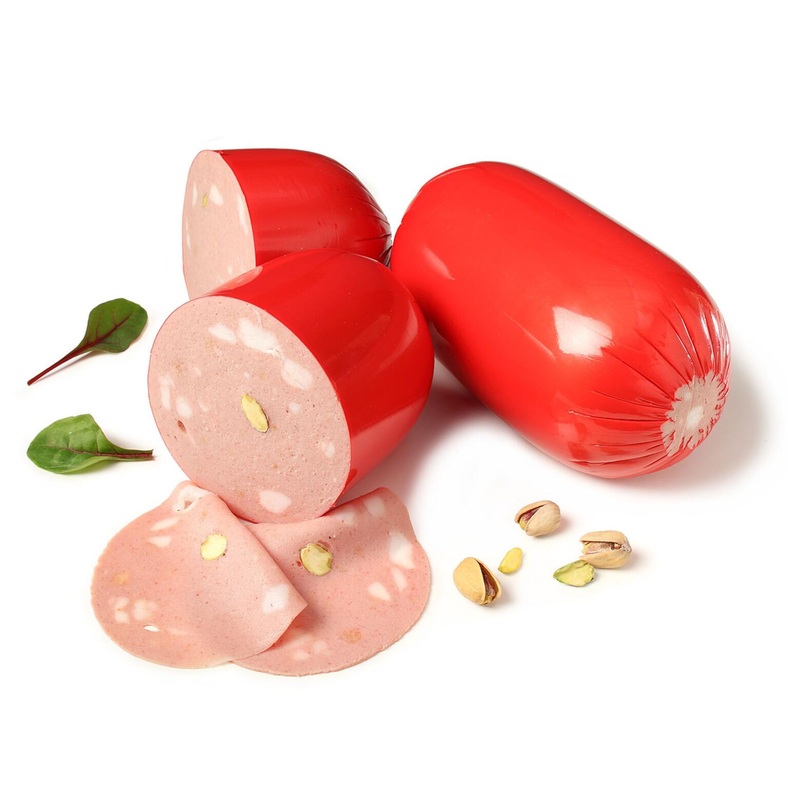 Mortadella Aurora puro suino ovalex Salmilano