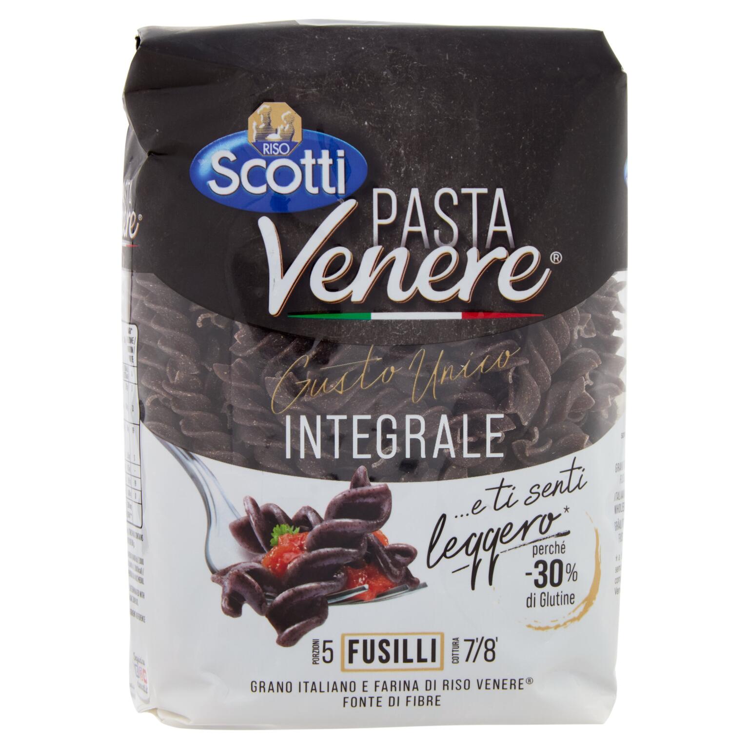 Pasta Venere Fusilli 400g Scotti