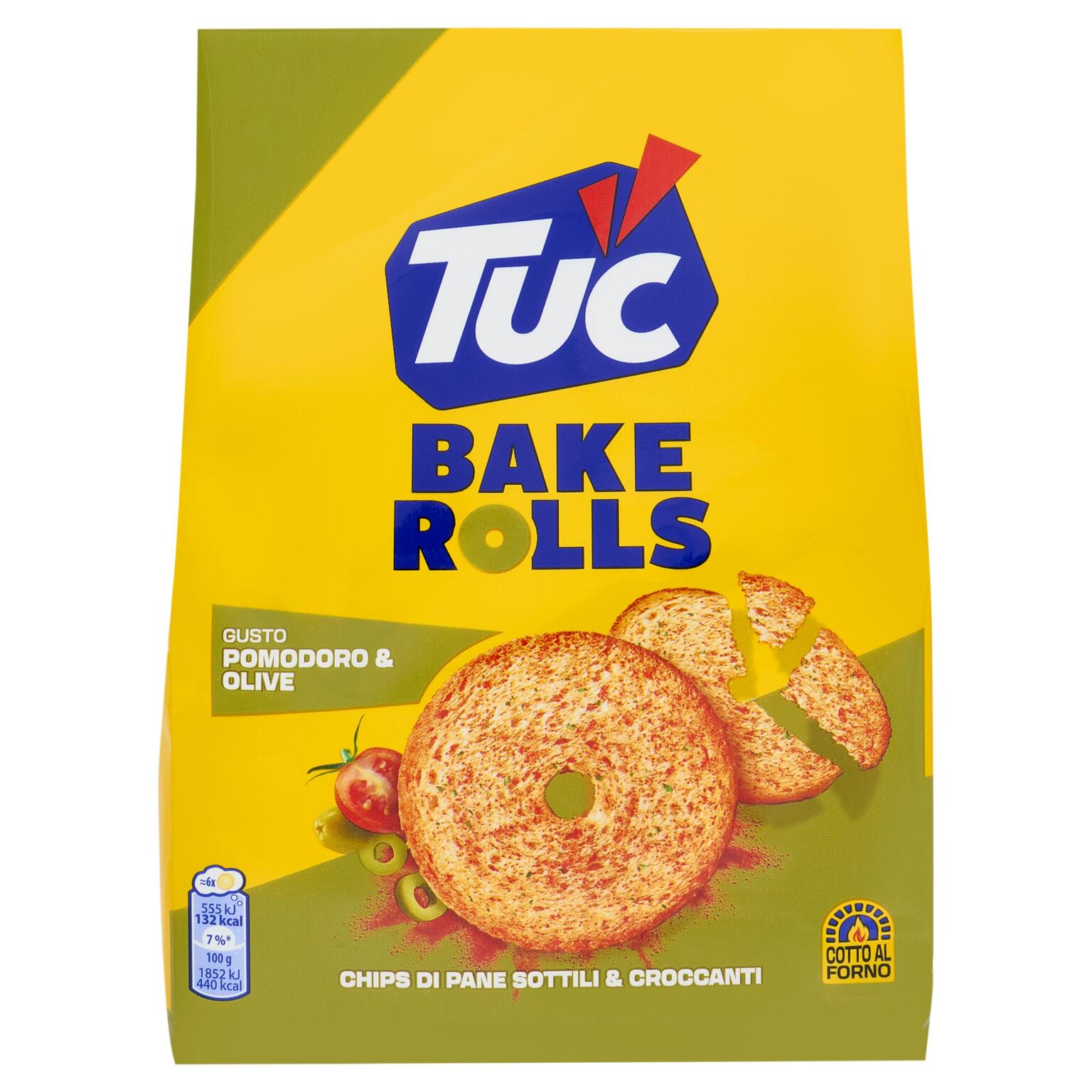 Tuc Bake Rolls pomodoro&olive 150g
