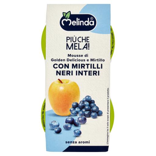 Più che mela mela e mirtillo 2x100g Melinda