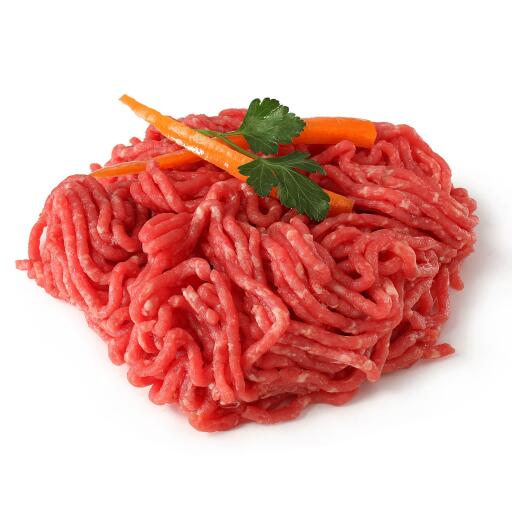 Macinata scelta di bovino adulto