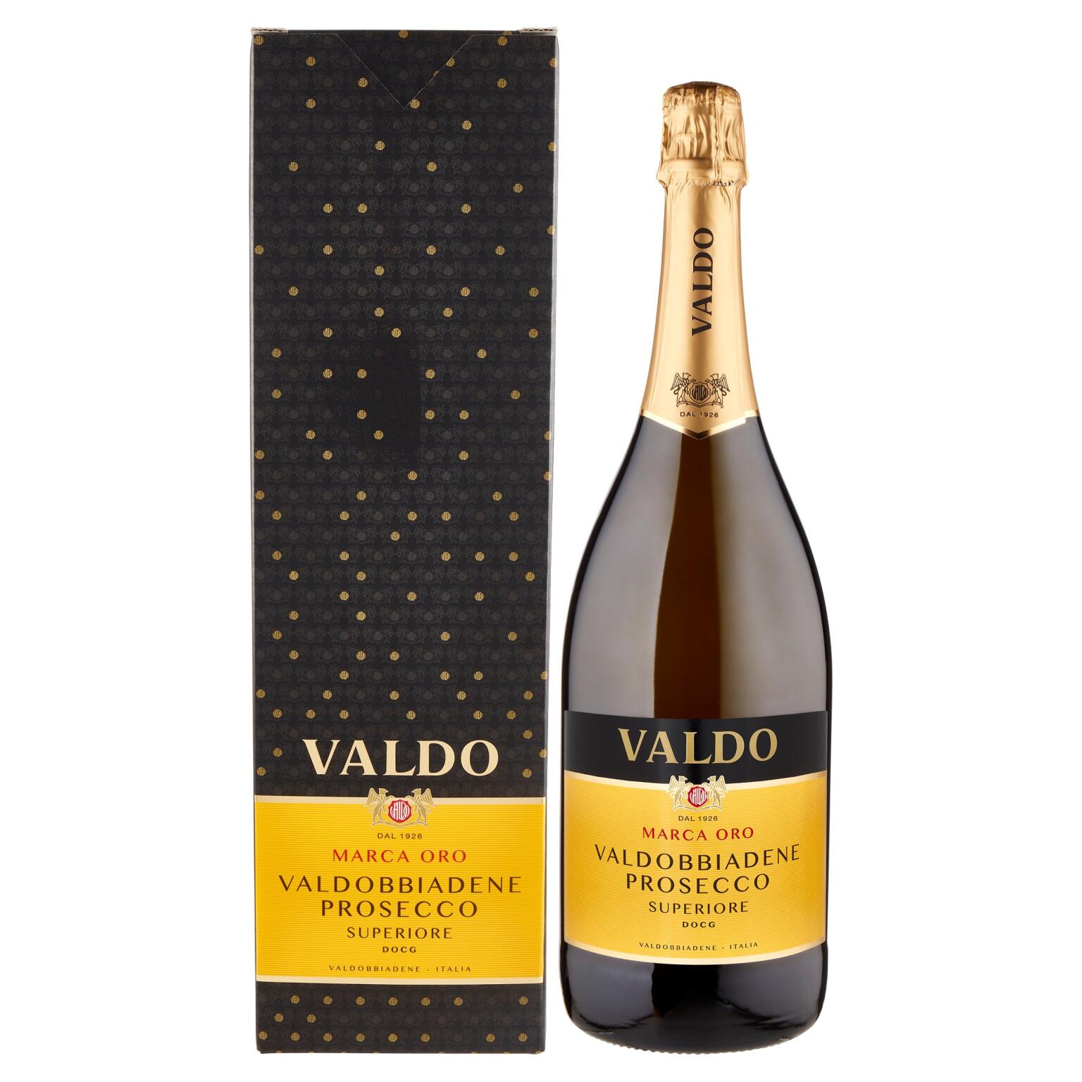 Prosecco Valdobbiadene Superiore Docg, astucciato 1,5l, Valdo
