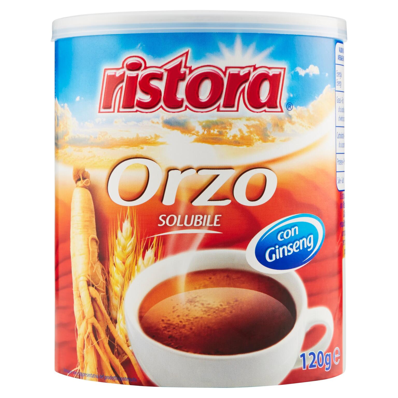 Orzo Solubile con Ginseng 120g Ristora