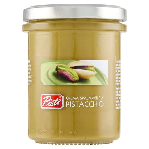 Crema spalmabile al pistacchio senza olio di palma 200g Pistì