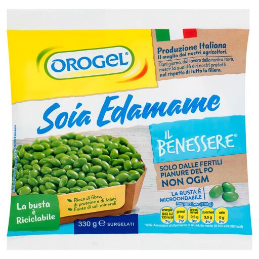 Soia Edamame 330g Orogel