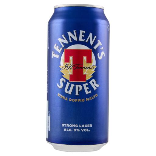 Birra Tennent's super lattina 44cl