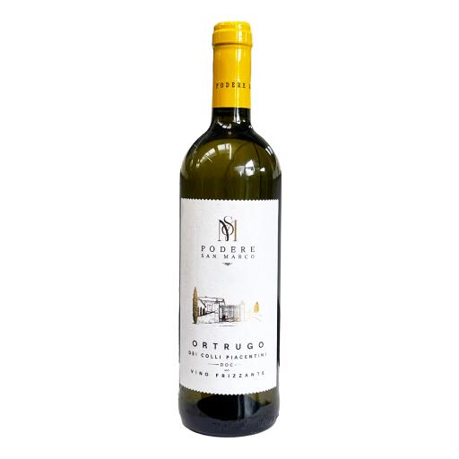Ortrugo Doc dei colli piacentini frizzante Podere San Marco cl 75