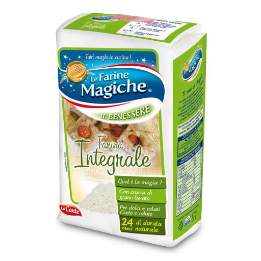 Farina integrale il benessere Le Farine Magiche 500g Lo Conte